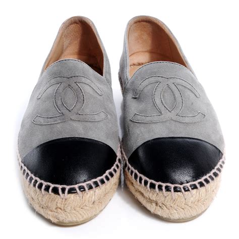 gray chanel espadrilles|shop chanel espadrilles online.